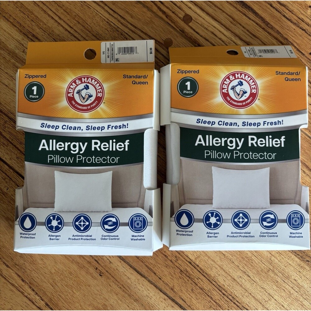 Arm & Hammer Allergy Relief Pillow Protector